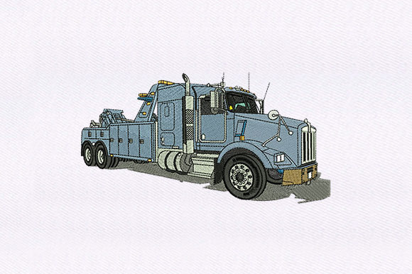 Blue Industrial Truck: A Hands-On Review for Gift Embroidery